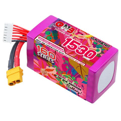 Gaoneng GNB 160C LiPo Battery XT60 — 4S & 6S, 1050-1730mAh for 3-6" FPV Drones