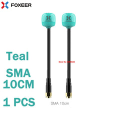 Foxeer Lollipop 4 Plus 5.8GHz FPV Antenna 2.6dBi RHCP — SMA / RP-SMA / UFL / MMCX, 1PC or 2PC