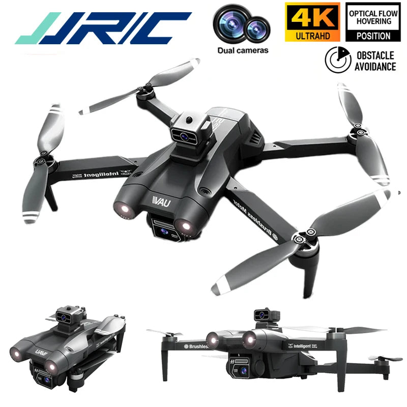 JJRC X28 GPS Drone 4K EIS Dual-Camera FPV Foldable RC Quadcopter Brushless Motor Obstacle Avoidance 2.4G WiFi - Thedroneflight