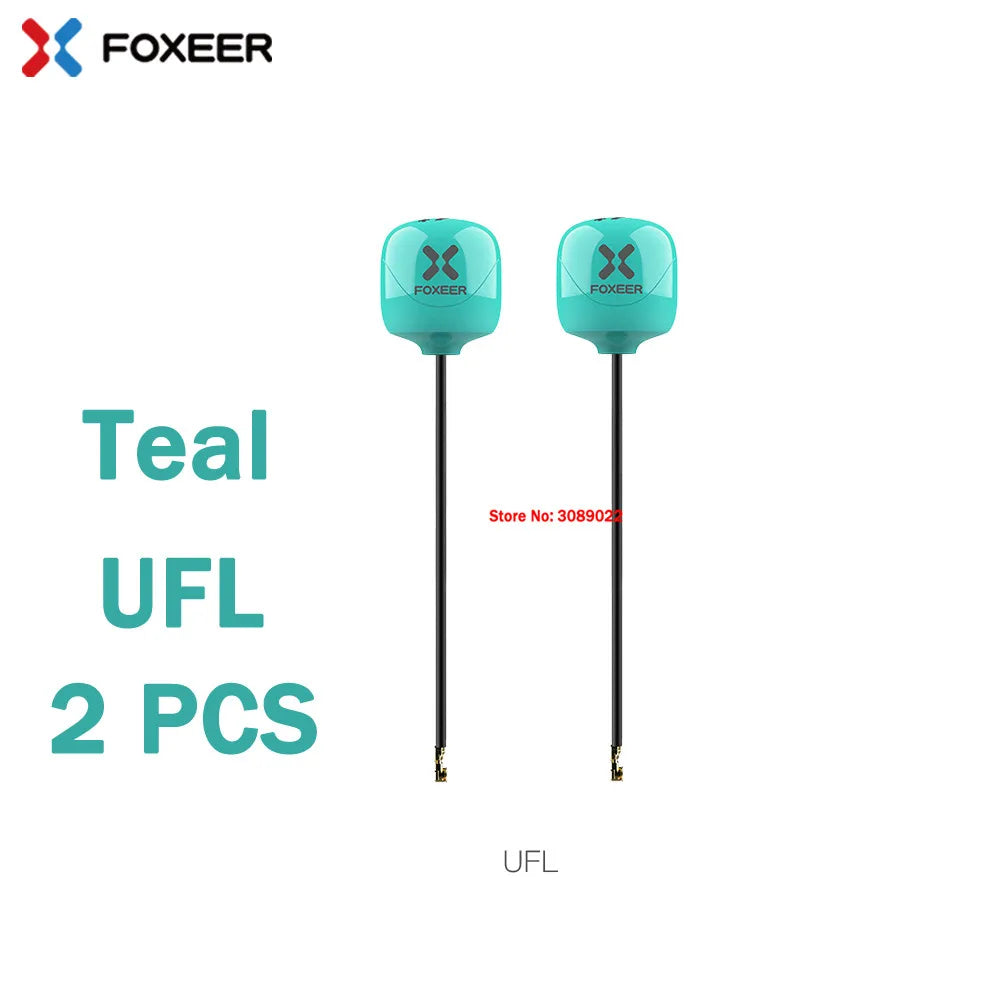 Foxeer Lollipop 4 Plus 5.8GHz FPV Antenna 2.6dBi RHCP — SMA / RP-SMA / UFL / MMCX, 1PC or 2PC