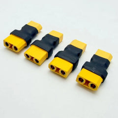 XT60–XT90 Connector Adapters 4-Pack | Male & Female Options