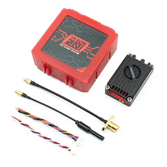 RUSH TANK MAX SOLO VTX 2.5W High Power VTX 48CH Video Transmitter with CNC shell for RC FPV Long Range Fixed-wing Drones