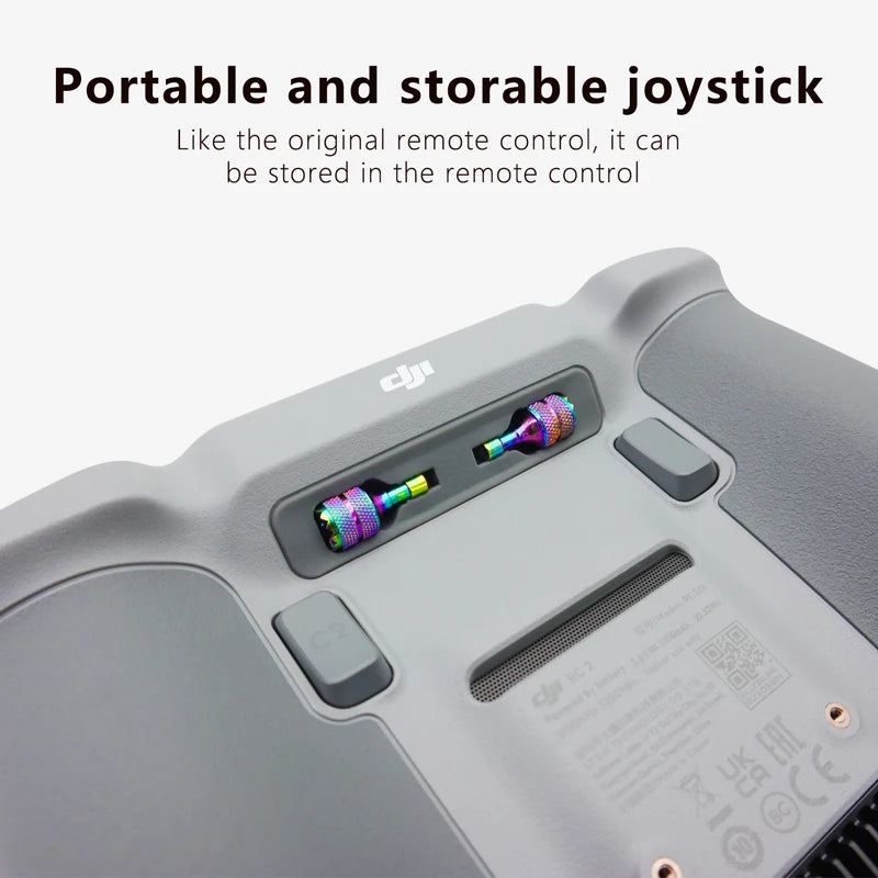 Joystick For DJI Mavic 3 Pro/Mini 3 Pro/Air 2S/Air 3/Mini 4 Pro RC/RC 2 Remote Controller Thumb Rocker Sticks Drone Accessories - Thedroneflight