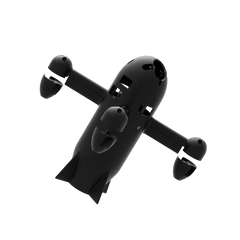 AOS HS5 Frame Kit 6mm Carbon Fiber Arms - 5" FPV Racing Freestyle Drone Frame