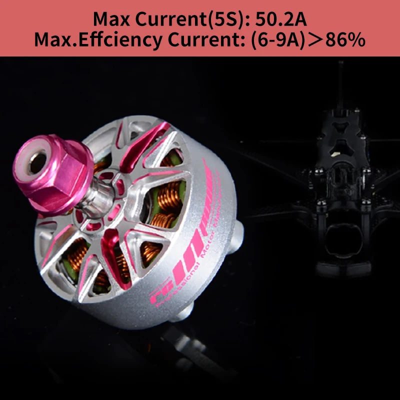 4PCS RCINPOWER GTS V4 2207 FPV Brushless Motor 5-6S 1960KV 2040KV For RC FPV 5inch Freestyle Racing Drone Quadcopter Motor - Thedroneflight