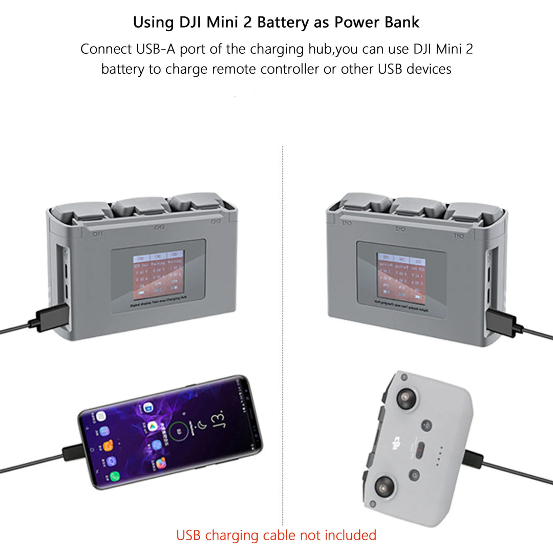DJI Mini 2 Battery & Charging Hub - Choose Your Bundle