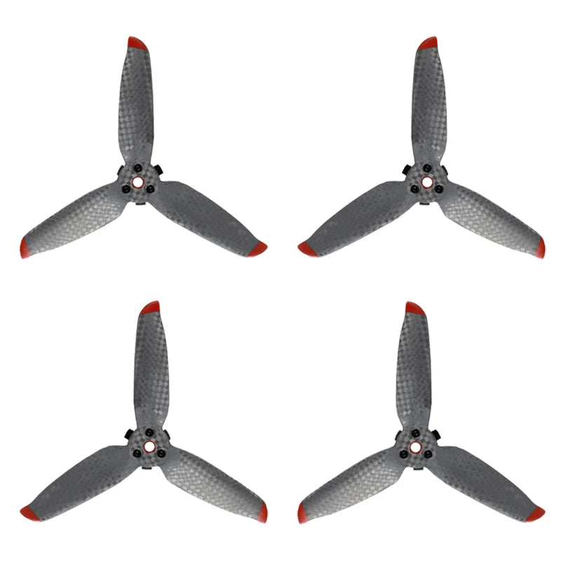 Copy Hot Selling 5328F Carbon Fiber 3-Blades Quick-Release Propeller for DJI FPV Combo Drone Accessories Parts - Thedroneflight