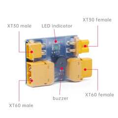 IFlight XT30 / XT60 Smart Smoke Stopper Fuse Test Safety Plug Short-circuit Protection Plug for RC FPV Racing drone - Thedroneflight