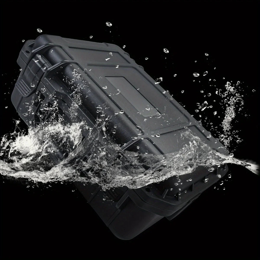 FNICEL Waterproof Hard Carry Case with Pre-Cut Sponge — Drone, FPV, Camera & Equipment Protection
