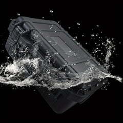FNICEL Waterproof Hard Carry Case with Pre-Cut Sponge — Drone, FPV, Camera & Equipment Protection
