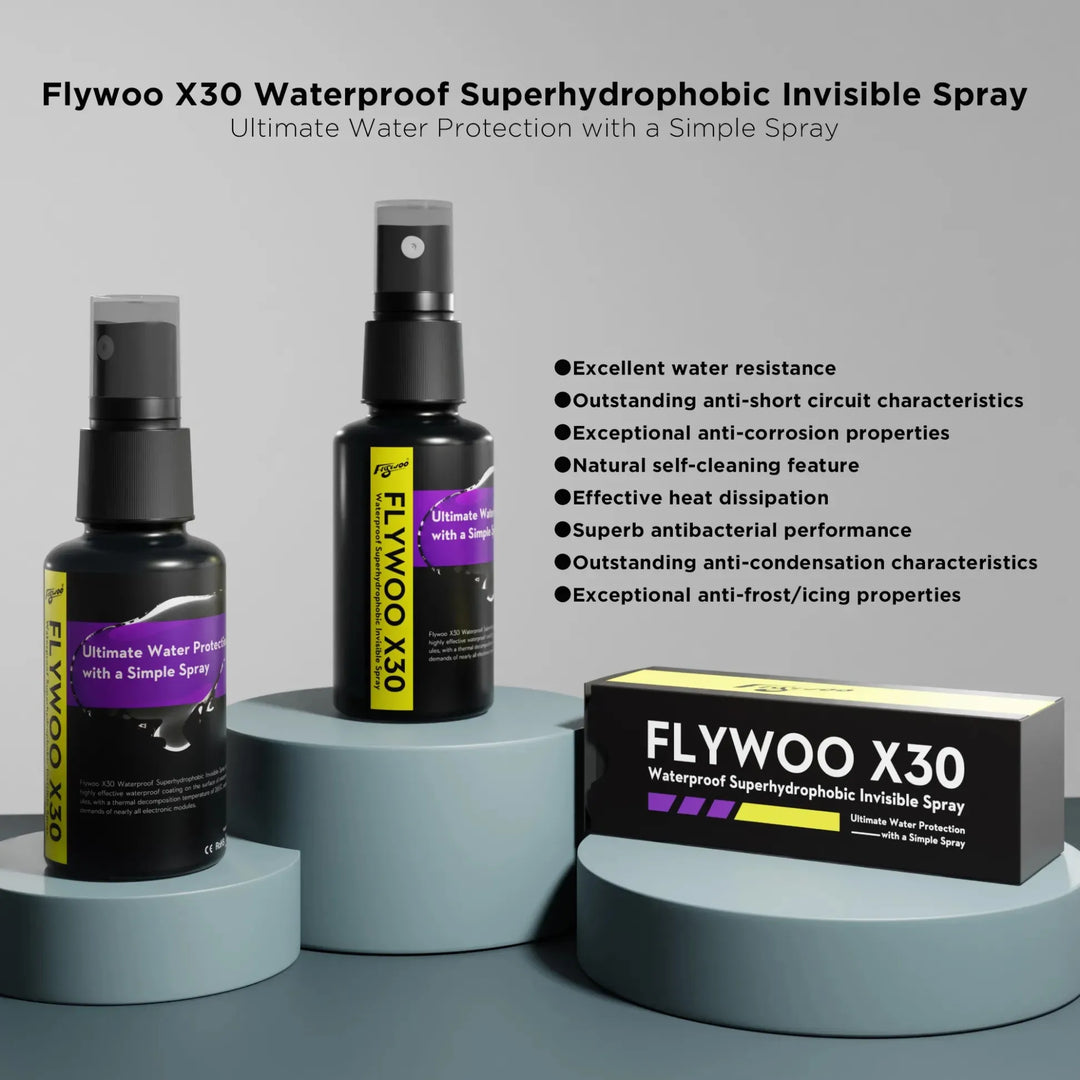 Flywoo X30 PCBA Waterproof Superhydrophobic Invisible Spray - Thedroneflight