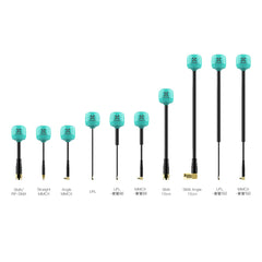 Foxeer Lollipop 4 Plus 5.8GHz FPV Antenna 2.6dBi RHCP — SMA / RP-SMA / UFL / MMCX, 1PC or 2PC