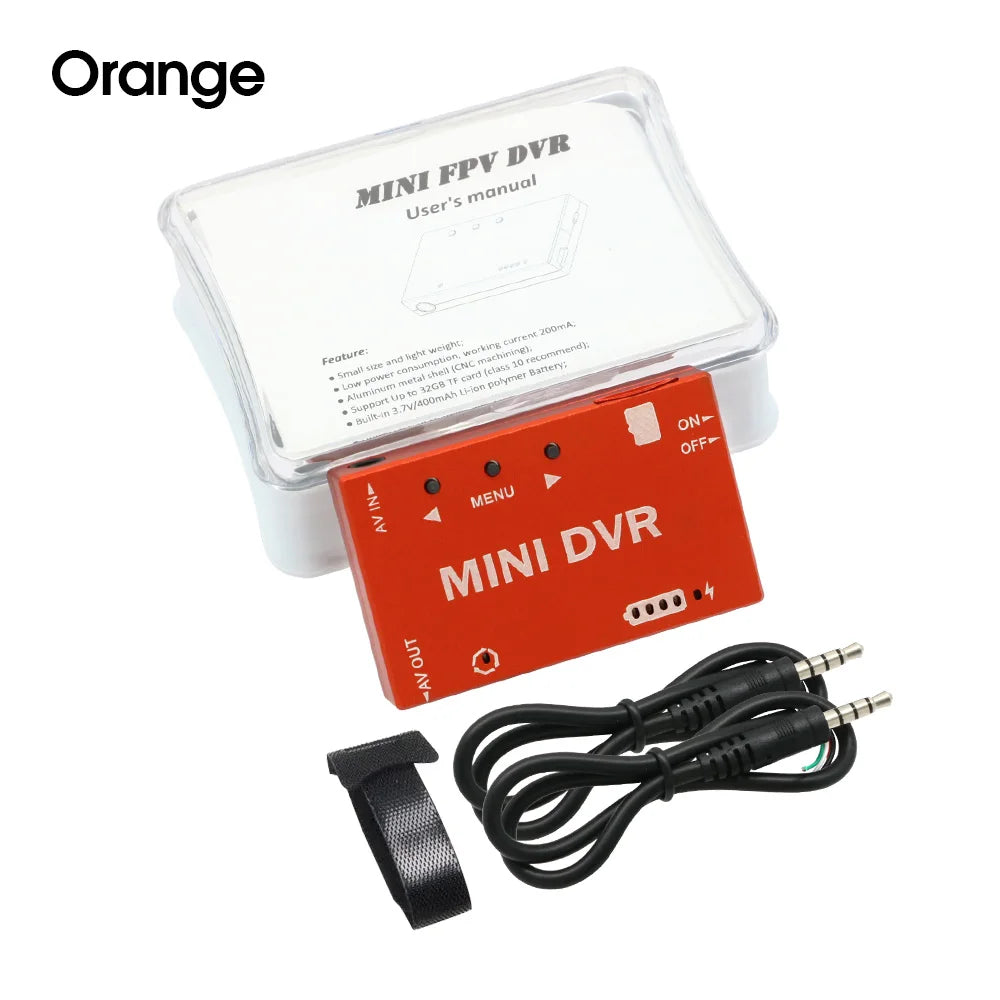 Mini FPV DVR Recorder Module - NTSC/PAL Switchable with Built-in Battery