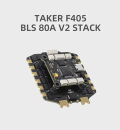 GEPRC TAKER F405 BLS 80A V2 STACK BLS 80A 4IN1 ESC 16MB Black Box Data Analyze Record Flight Data Plug and Play Racing FPV Drone - Thedroneflight