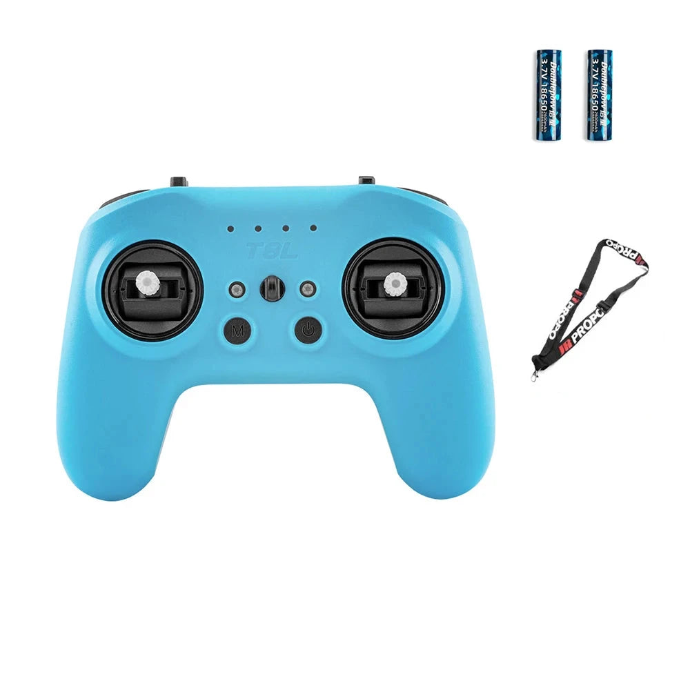 RadioMaster T8L Radio Transmitter - 2.4G ELRS 10CH X5 Hall Gimbal 10-100mW Wi-Fi Upgrade Remote Controller