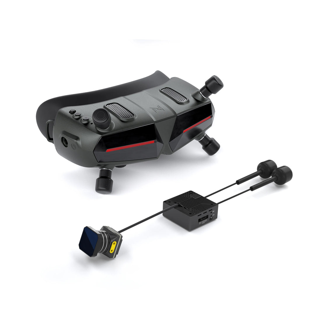 Walksnail Avatar Goggles X with enclosed video transmitter and camera