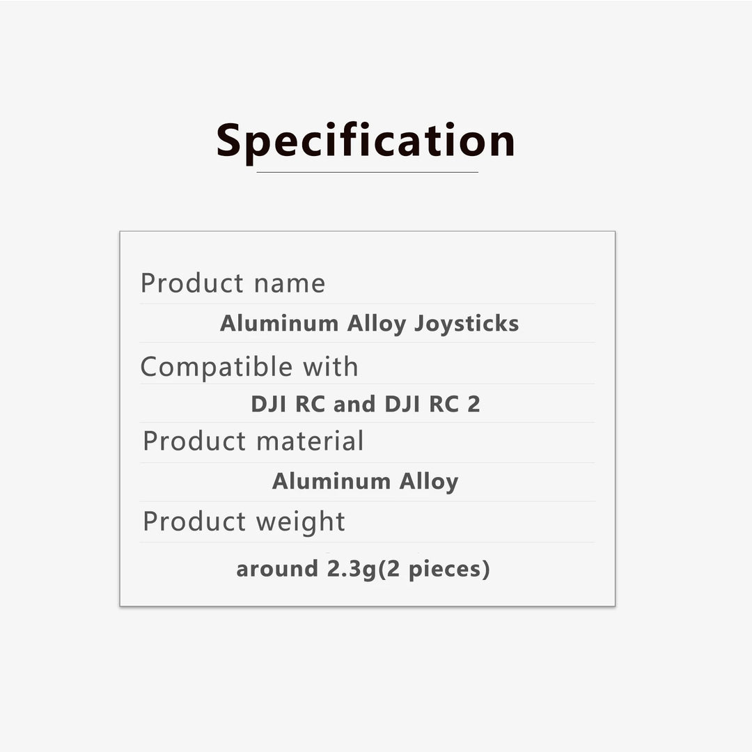 Joystick For DJI Mavic 3 Pro/Mini 3 Pro/Air 2S/Air 3/Mini 4 Pro RC/RC 2 Remote Controller Thumb Rocker Sticks Drone Accessories - Thedroneflight
