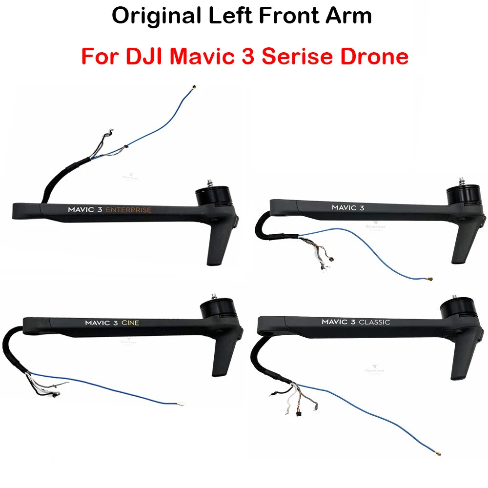 Original Left Front Arm for DJI Mavic 3/Cine/3 Classic/3 Enterprise Arm With Motors and Cables Drone Replacement Spare Parts - Thedroneflight