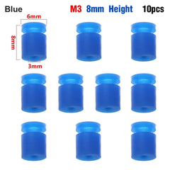 9IMOD 10pcs M2/M3 RC Rubber Shock Absorber Balls for F3 F4 F7 Flight Controller FPV Quadcopter Anti Vibration Soft Mount Ball
