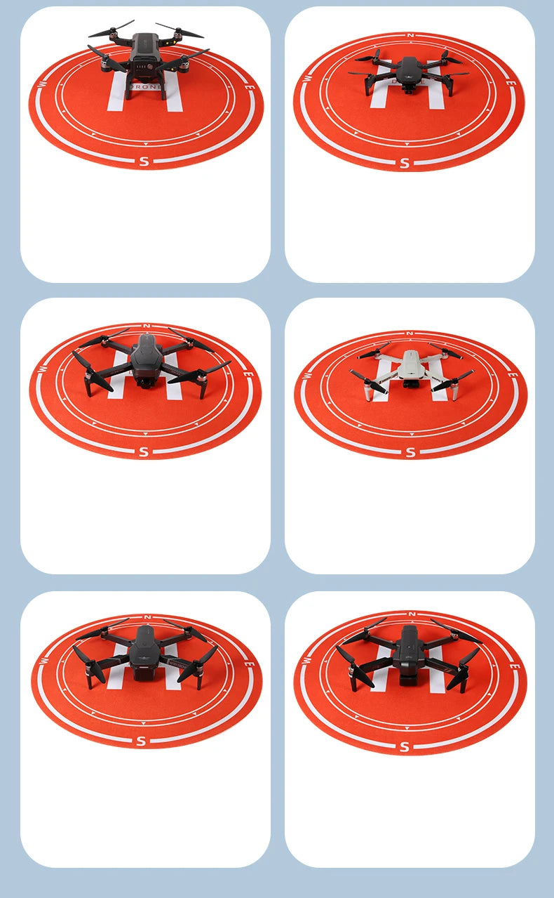 Drone Landing Pad Waterproof 40cm/75cm/110cm - Fast-Fold Helipad for DJI Mavic Mini Air 2S 3 Pro