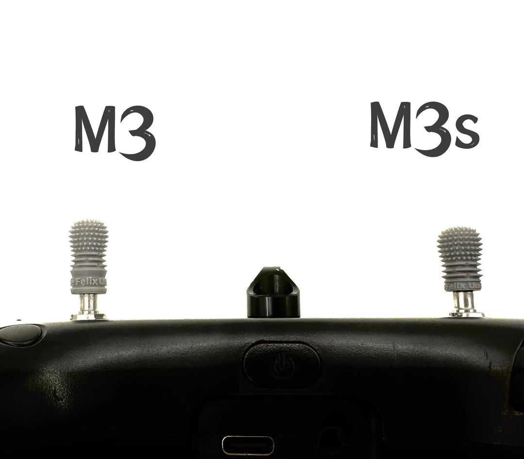 M3 / M4 Drone Joystick Lever Rocker Cap Gimbal Stick Ends V3/V2/V1 Height Adjustable for Radiomaster GX12 TX12 TX16S DJI Boxer