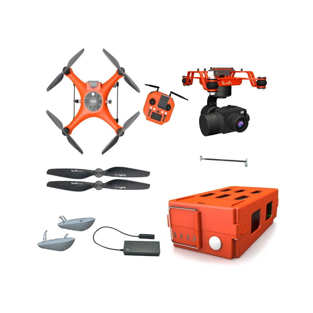 SwellPro Fisherman MAX FD2 Waterproof Fishing  4K Load Heavy  Aerial Camera