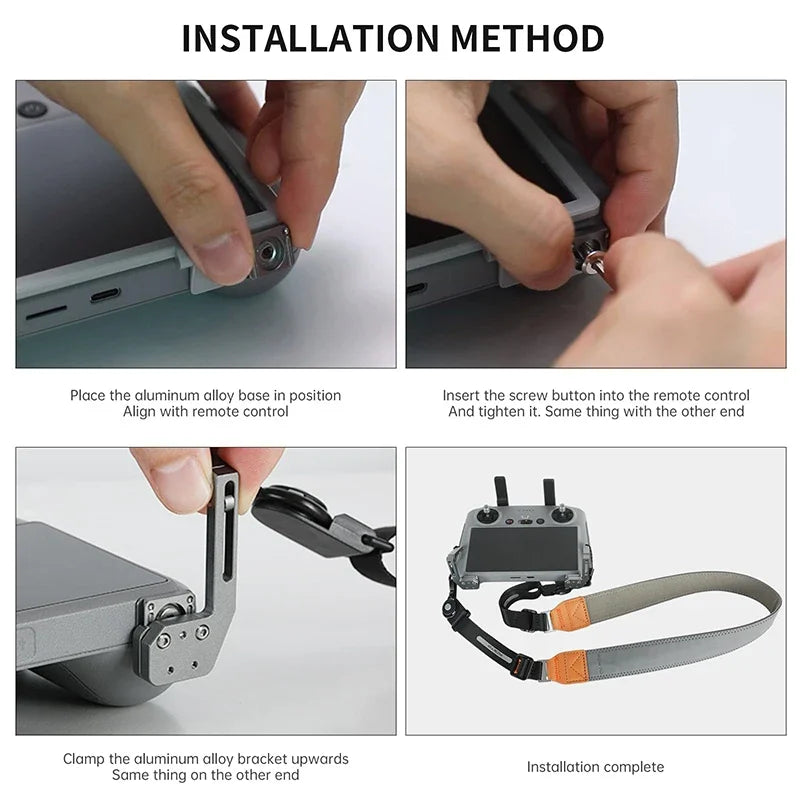 RCSTQ For DJI RC/ RC 2 Drone Remote Control Balance Strap System for DJI Mini 3 / Mini 3 Pro / Mini 4 Pro/ Dji Air 3 Accessories - Thedroneflight