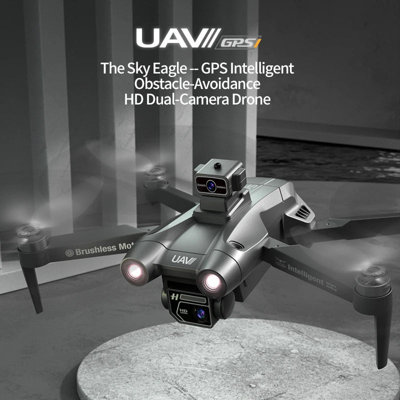 JJRC X28 GPS Drone 4K EIS Dual-Camera FPV Foldable RC Quadcopter Brushless Motor Obstacle Avoidance 2.4G WiFi - Thedroneflight