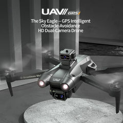 JJRC X28 GPS Drone 4K EIS Dual-Camera FPV Foldable RC Quadcopter Brushless Motor Obstacle Avoidance 2.4G WiFi - Thedroneflight