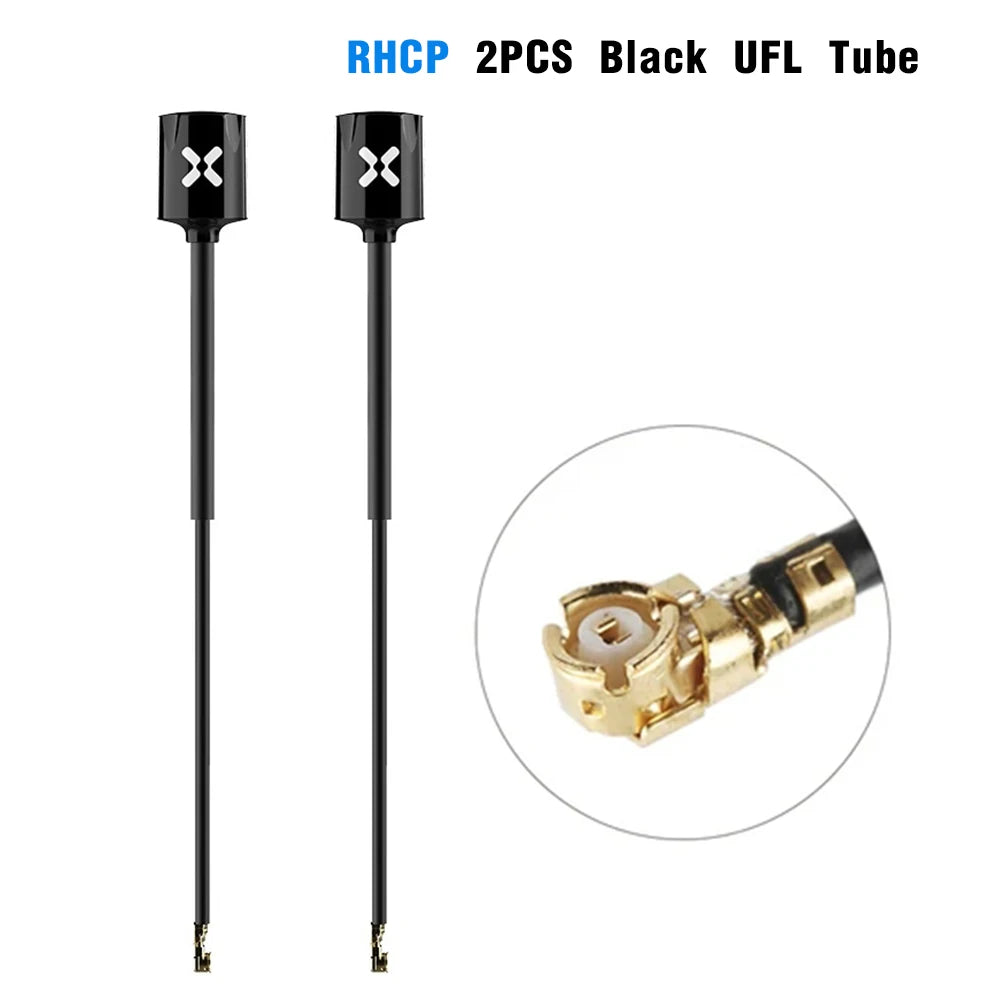 Foxeer Micro Lollipop 5.8GHz FPV Antenna 2.5dBi — RHCP/LHCP, UFL/SMA/RP-SMA, 1PC or 2PC