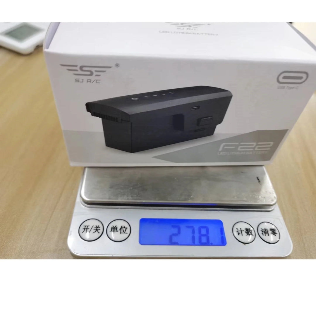 For SJRC F22s Drone Battery 11.1V 3500mAh Battery and Propeller For F22 F22S 4K PRO 5G Wifi GPS RC Drone Accessaries Spare Parts - Thedroneflight