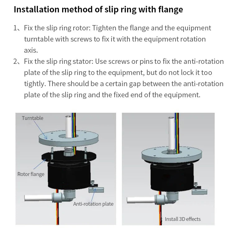 Rotating conductive slip ring inner diameter 25.4 hollow circuit slip ring circuit conductive ring