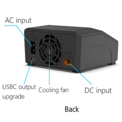 ToolkitRC M6DAC V2 Dual-Channel Smart Charger — 400W/CH, 700W Sync, 16A, 1–6S LiPo/LiHV, 65W USB-C PD, AC/DC, CE/RoHS/FCC
