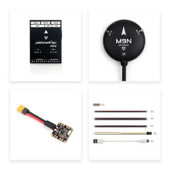 Holybro Pixhawk 6C Mini Flight Controller — Compact FMU v6C, PX4 & ArduPilot, Optional PM02/PM06 Power Module & M9N/M10 GPS
