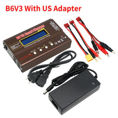 B6 V3 RC Balance Charger | 80W 6A & Power Adapter Options