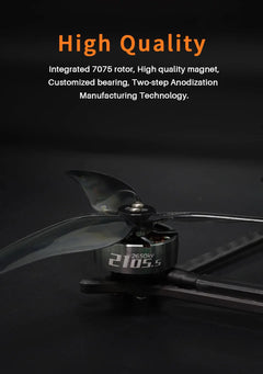 GEPRC SPEEDX2 2105.5 3450KV 2650KV 3-4S Motor 1.5mm Shaft - Thedroneflight