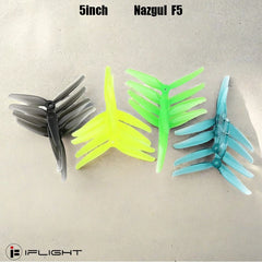 iFlight Nazgul F5 5140 Propellers - 5" 3-Blade Tri-Blade 5mm Hole FPV Racing Freestyle (2 Pairs)
