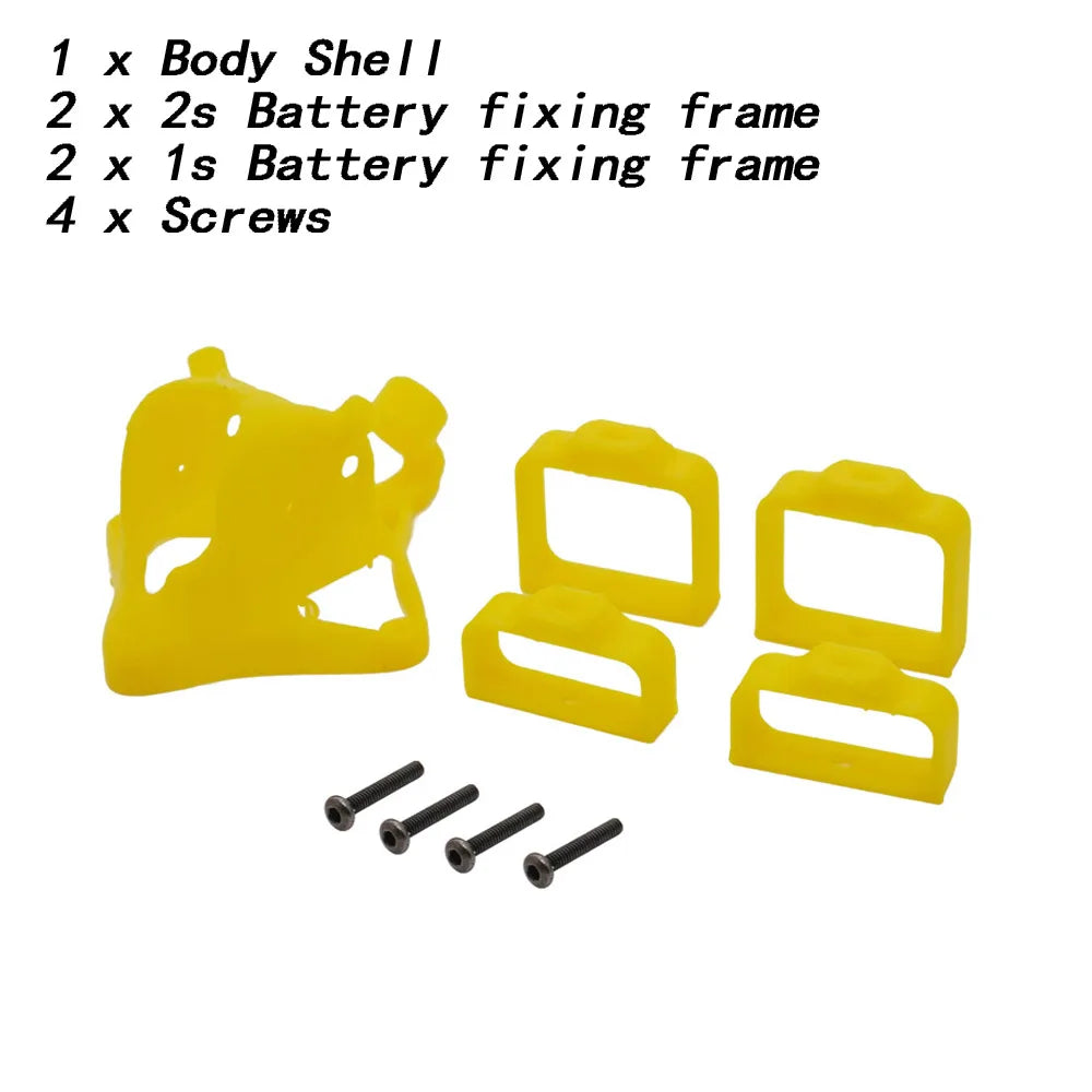 RC Micro Drone FPV Frame Kit 75mm 80mm 110mm Wheelbase For MINI RC FPV Freestyle Tiny Whoop Racing Drone Quadcopter DIY Parts
