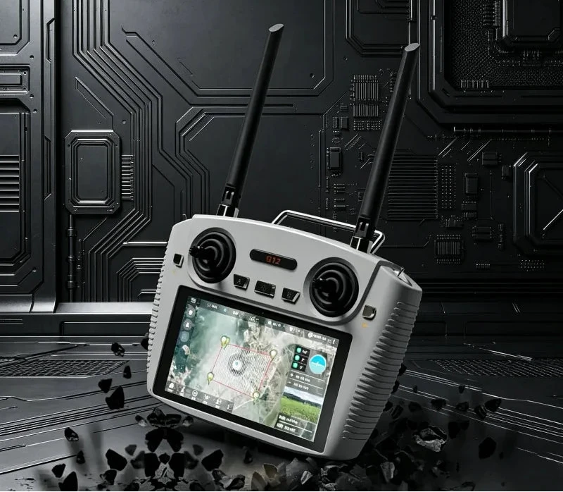 Skydroid G12 Handheld Ground Station — 20km, 5.5" 1080p, Dual-Band, 6nm, Android 13 - TheDroneFlight
