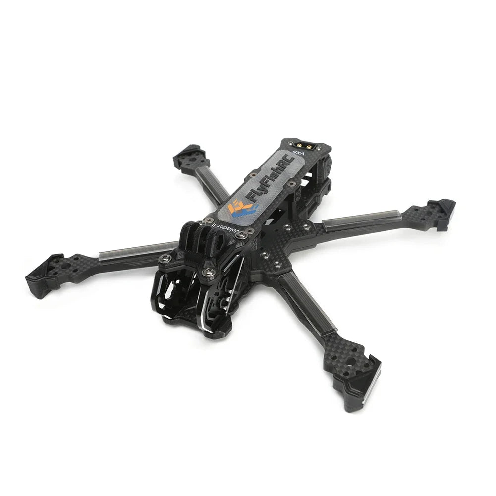 FlyFishRC II VX5 V2 5 inch T700 Volador FPV Freestyle Frame Kit compatible with DJI O3 Air Unit for FPV Racing Drone - Thedroneflight