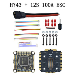 JIJIEFPV H743 Stack — 4-in-1 ESC + H7 FC Combo for 5-13" FPV Freestyle & Long Range Drones
