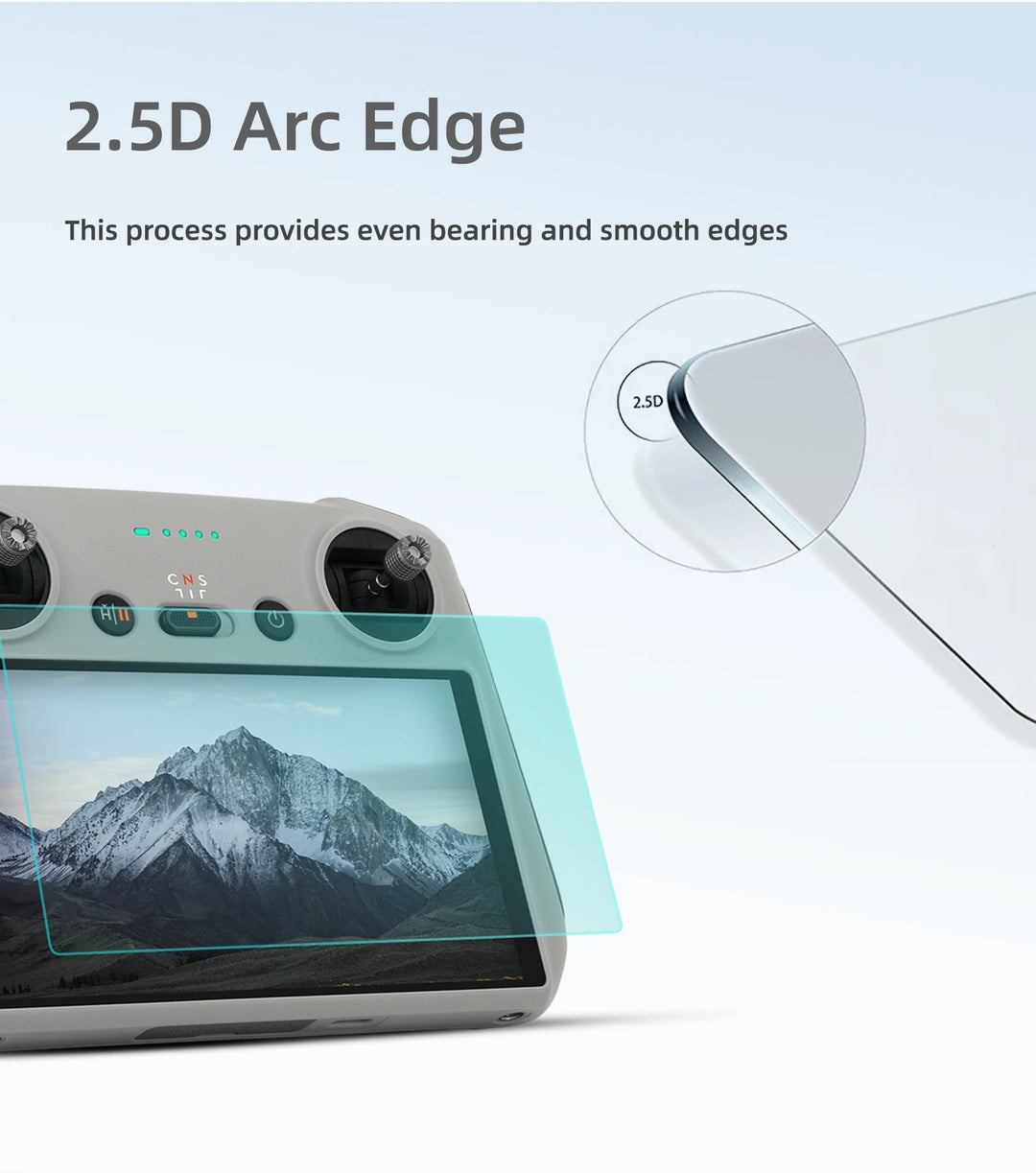 Protective Film for DJI Mini 3 /3 Pro Mini 4 Pro HD Glass Screen Protector Anti-Scratch Screen Film RC RC 2 Remote Accessories - Thedroneflight