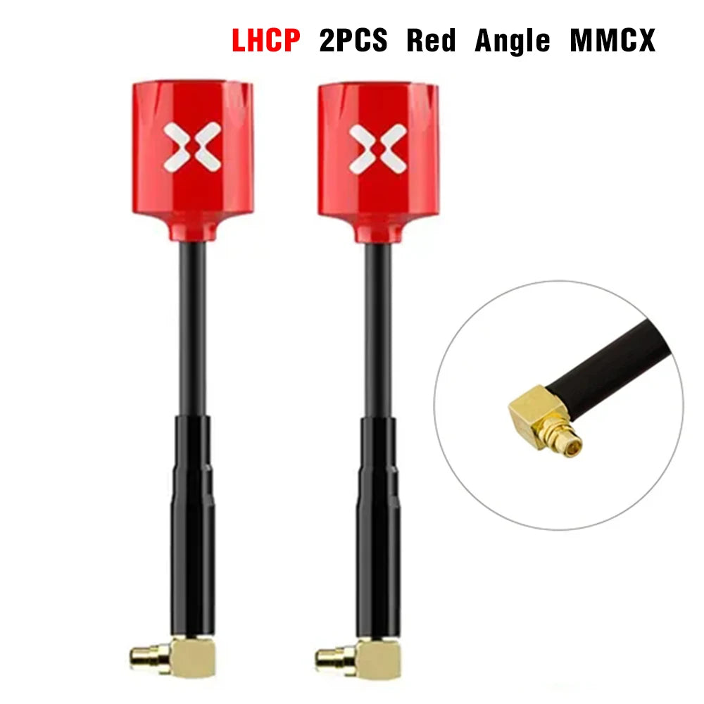 Foxeer Micro Lollipop 5.8GHz FPV Antenna 2.5dBi — RHCP/LHCP, UFL/SMA/RP-SMA, 1PC or 2PC