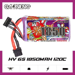 GNB 4S/6S LiPo Battery 120C - 1100/1300/1500/1850mAh XT60 FPV Racing Drone Helicopter