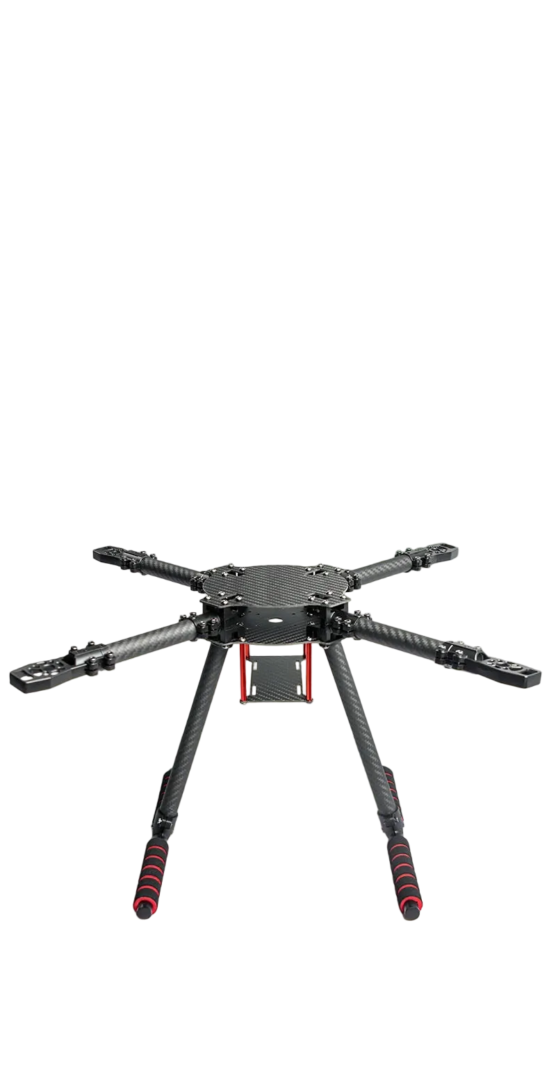 X400 X450 X500 X550 Carbon Fiber Quadcopter Frame Kit, 4-Axis FPV Training Drone for 8-13 Inch Propeller