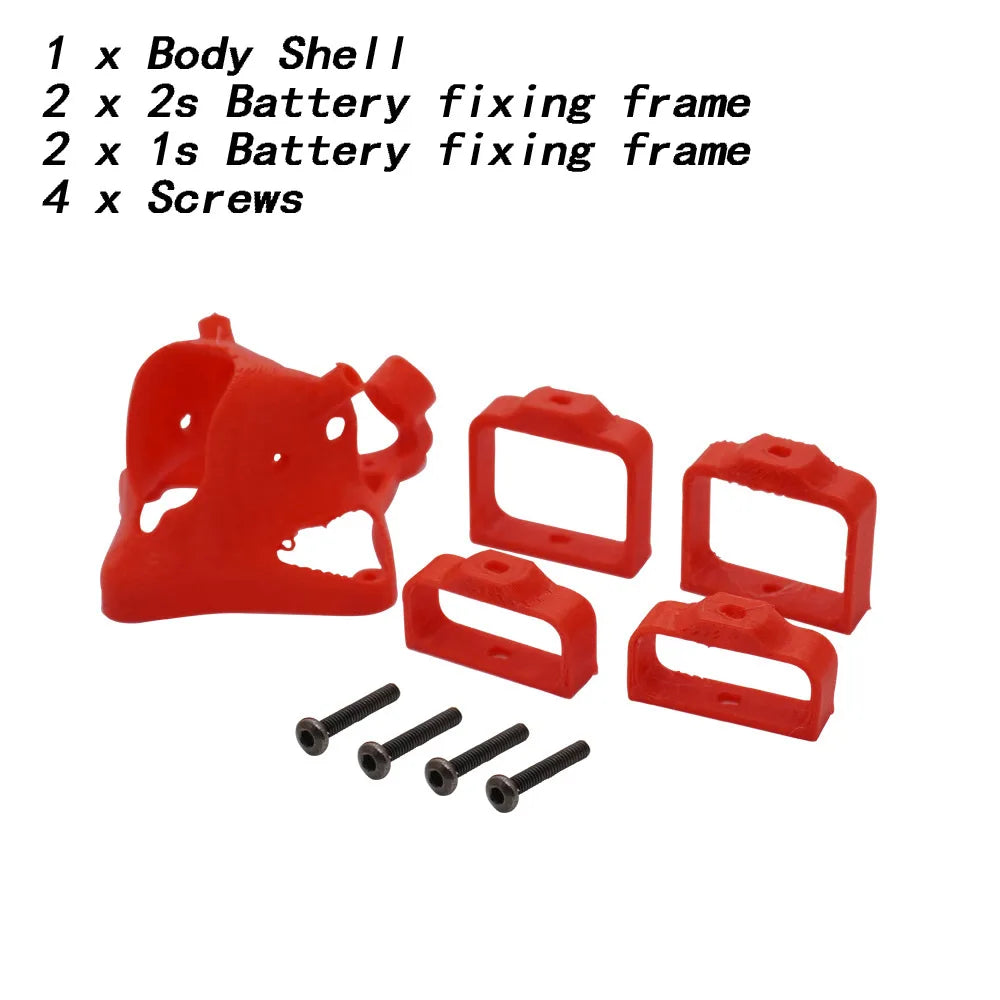 RC Micro Drone FPV Frame Kit 75mm 80mm 110mm Wheelbase For MINI RC FPV Freestyle Tiny Whoop Racing Drone Quadcopter DIY Parts