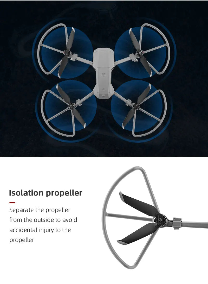 Propeller Guard for DJI Mavic Air 2/Air 2S , Quick Release Props Blade Wing Fan Cover for Air 2S Helice Protector Accessories - Thedroneflight