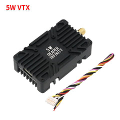 Foxeer Reaper Extreme V2 5.8GHz VTX — 2.5W / 3W / 5W / 10W, 72–80CH, Built-in Mic & Fan, Tramp, 20×20mm, for FPV Long Range Drones