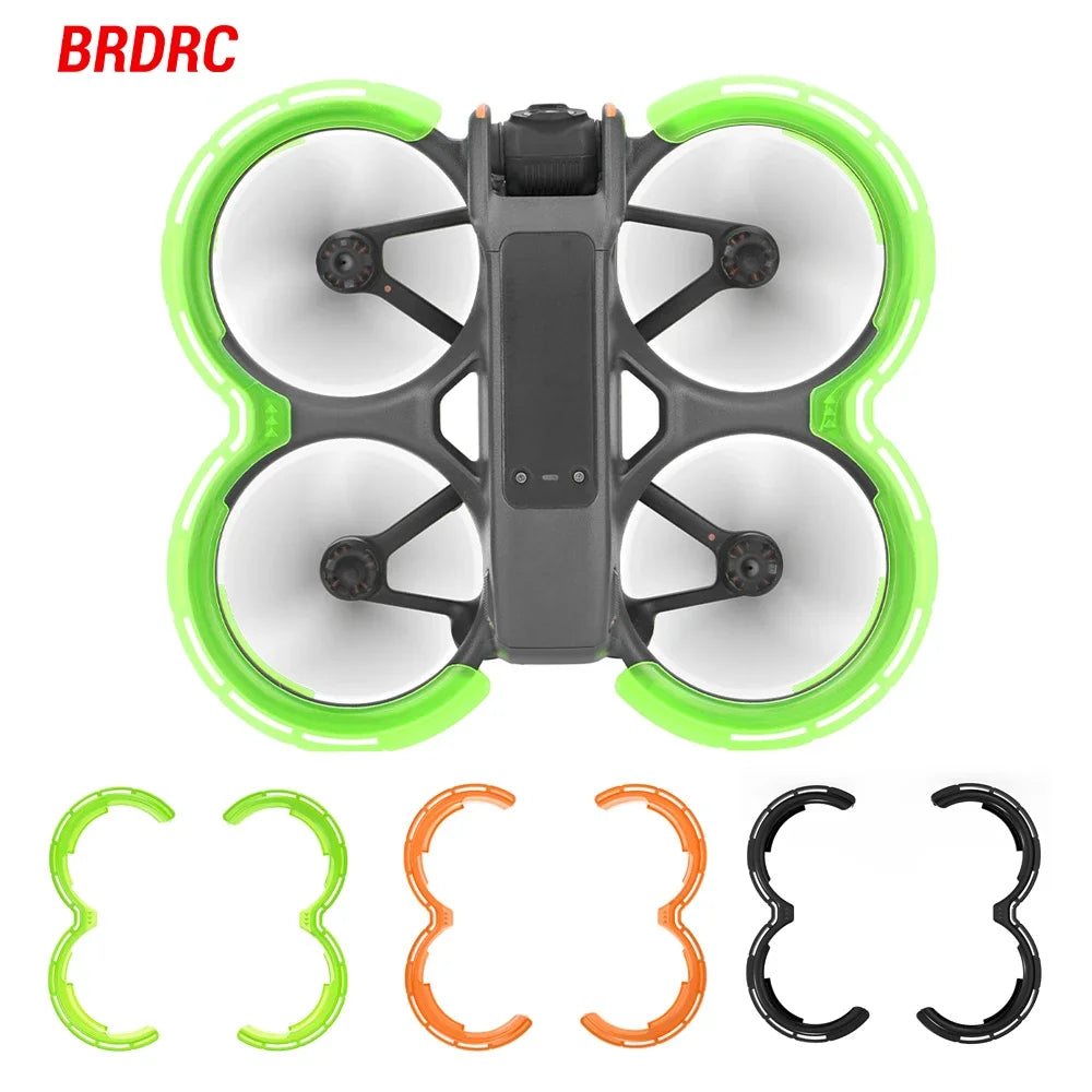 BRDRC Propeller Guard for DJI Avata 2 Anti-collision Bumpers Protection Guard Impact Protectors Drone Lightweight Accessories - Thedroneflight