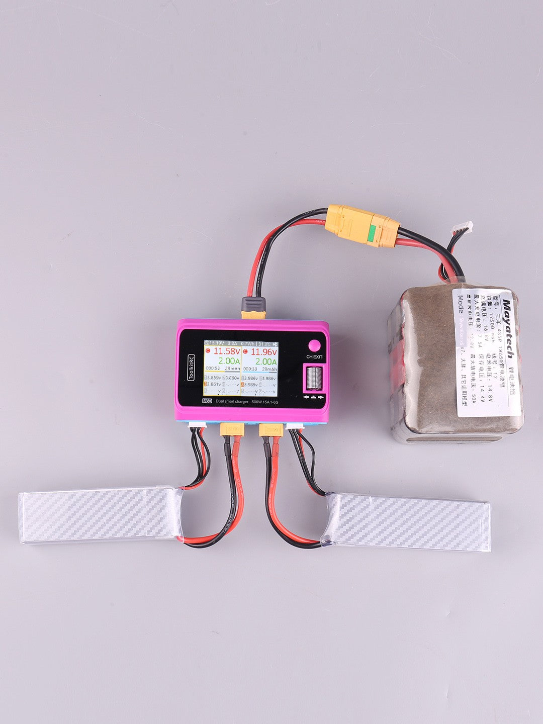 Toolkitrc Hawaii M6d Mojito Version Balance Charger 6S Lithium Battery Dual-Channel 500W Model Aircraft UAV
